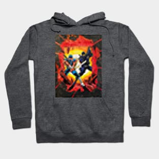 Ninja Pixel Art Hoodie